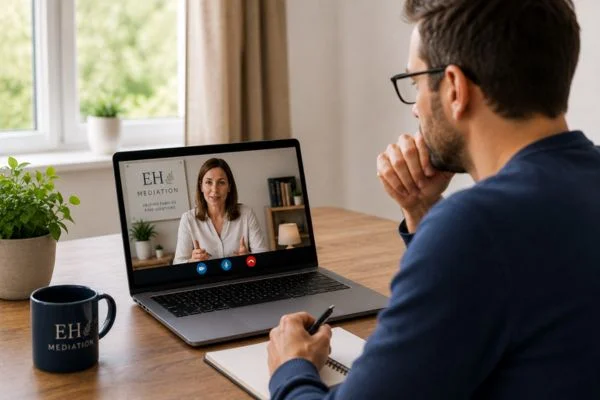 Image of online mediation for child access mediation St Austell